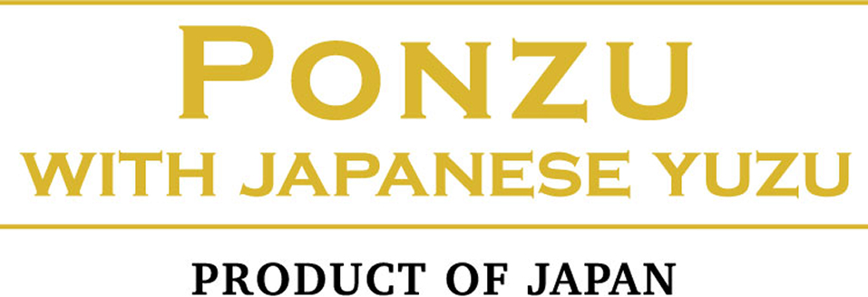 PONZU with japanese YUZU product of japan